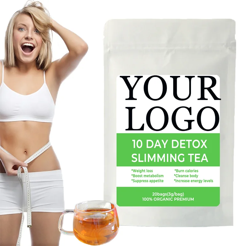 OEM частная марка, бесплатные образцы, быстрая детоксикация, продукт для похудения, диетический чай, потеря веса