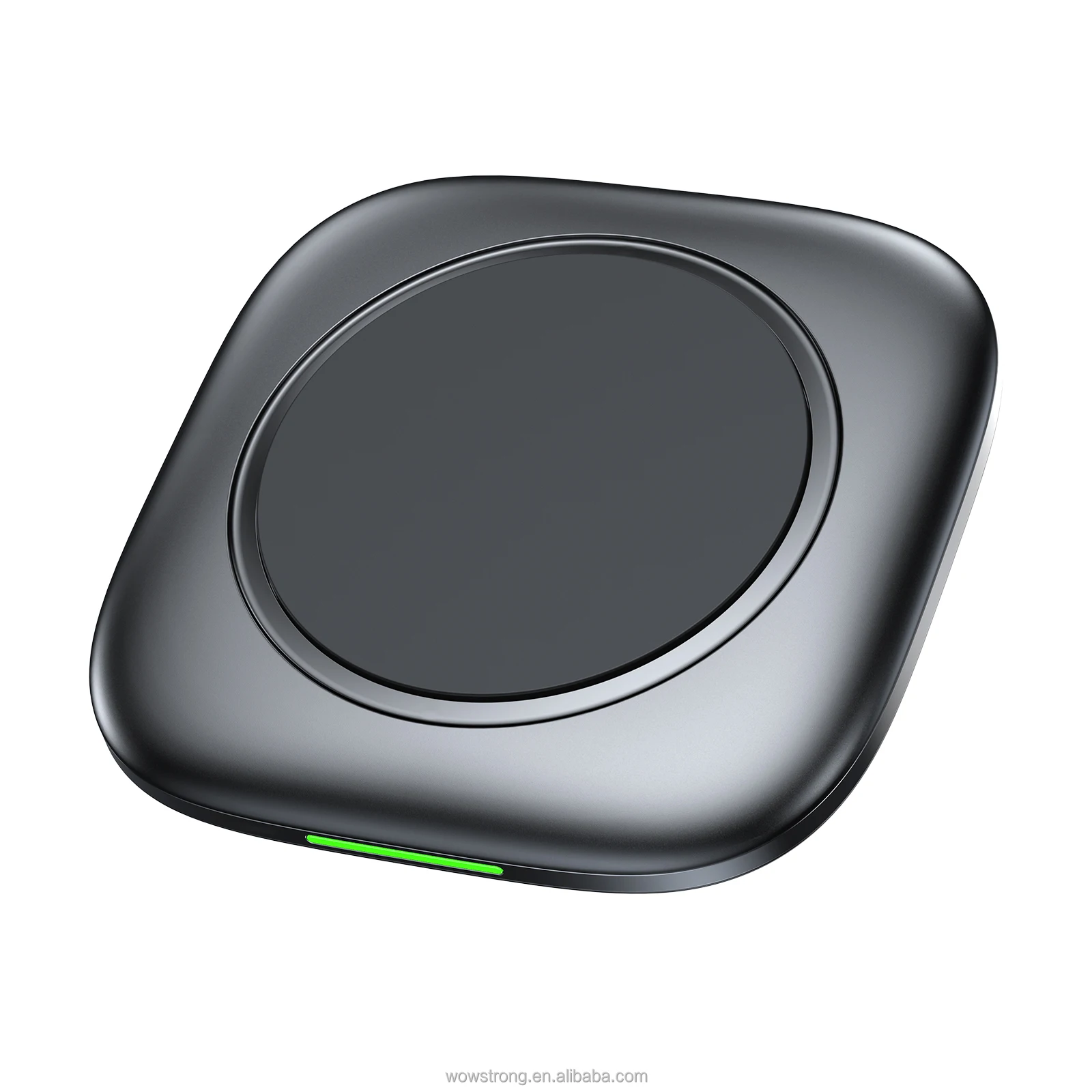 2025 NEW OEM logo W69 15w fast wireless chargers portable wireless phone charger for gift promotion all phones