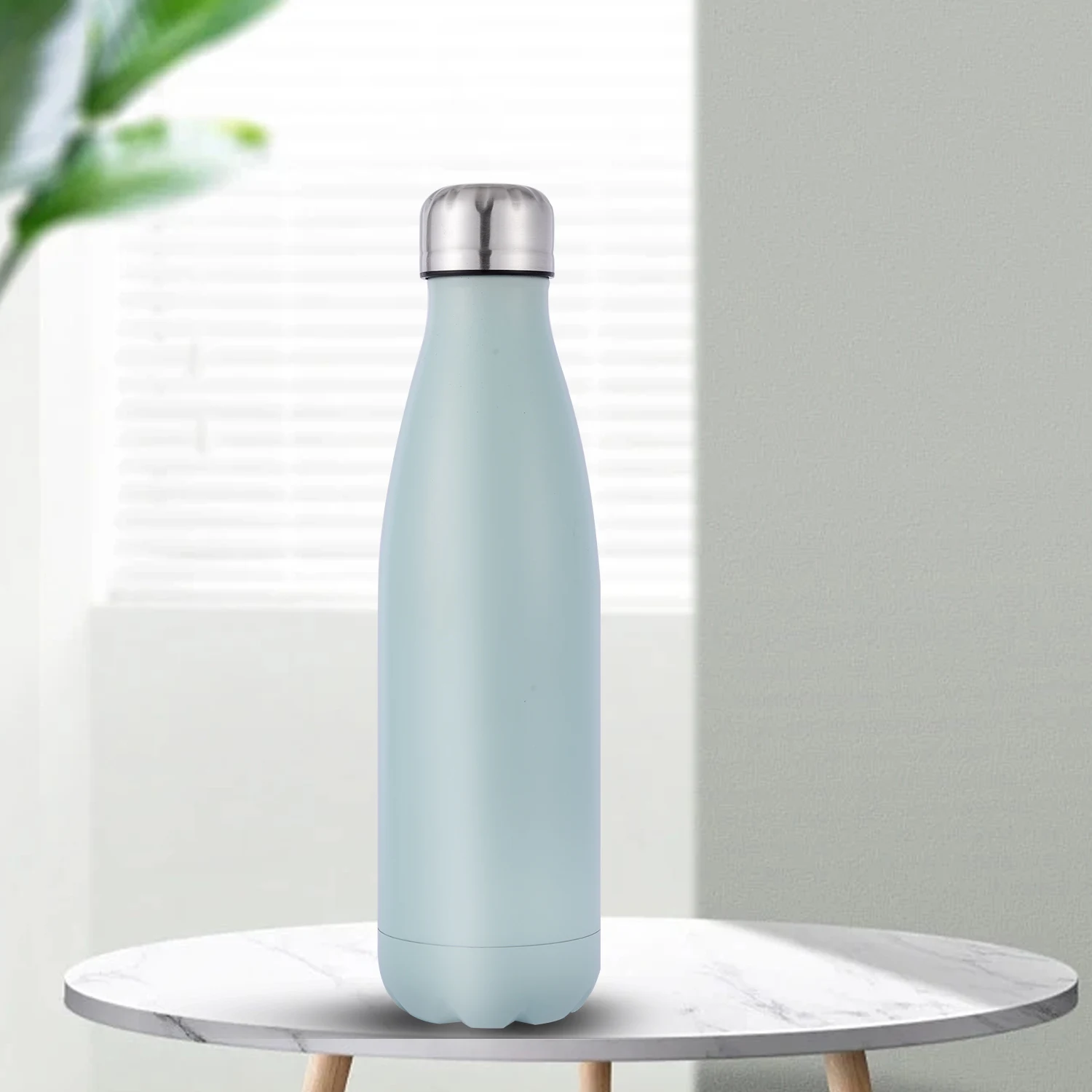 EVERSHINE 500ml Double Wall Vacuum Insulated Drinkware Girl Boy Stainless Steel Bottle With Butterfly Pattern