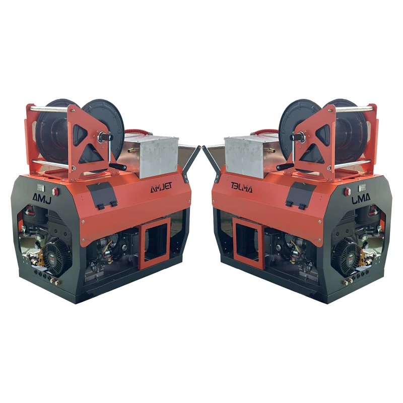 Машина для дноуглубления сточных вод Типа Amjet с Небольшой Тележкой со встроенной системой отопления и резервуаром воды