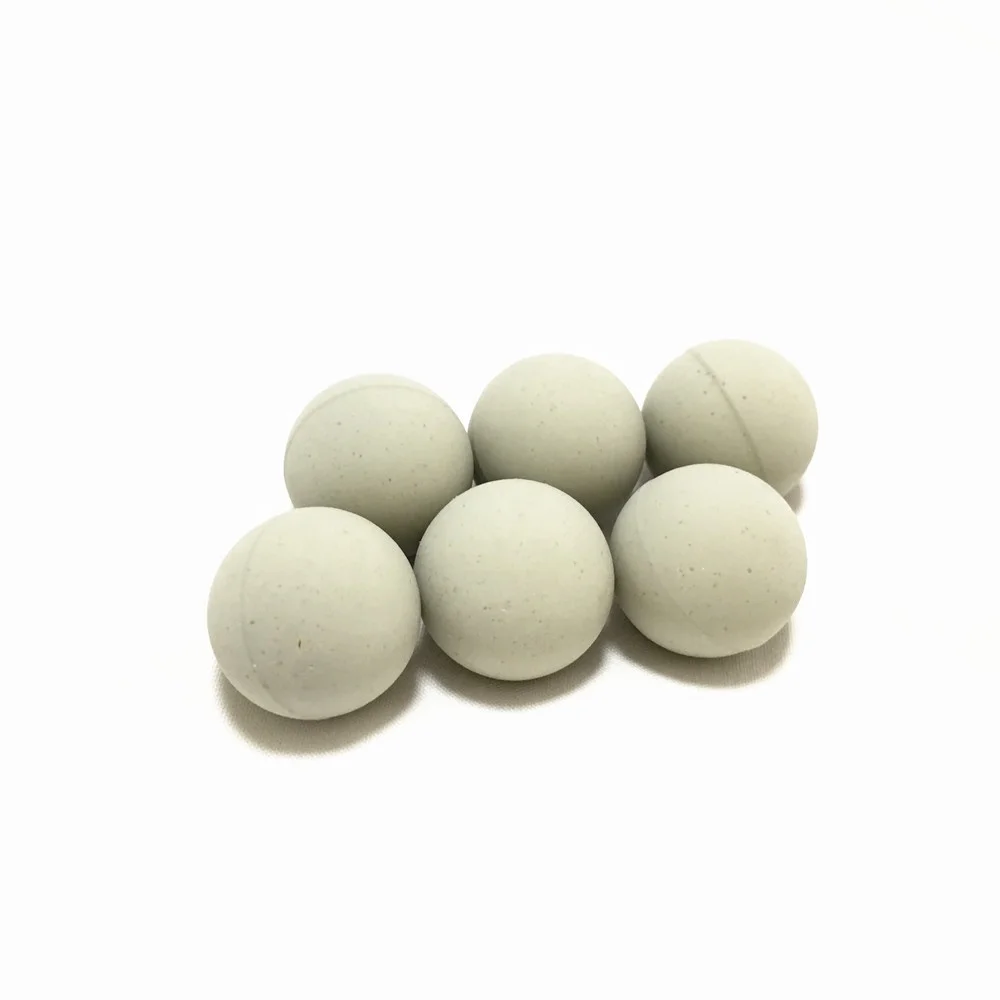 Colored 9mm rubber coated steel balls for sealing