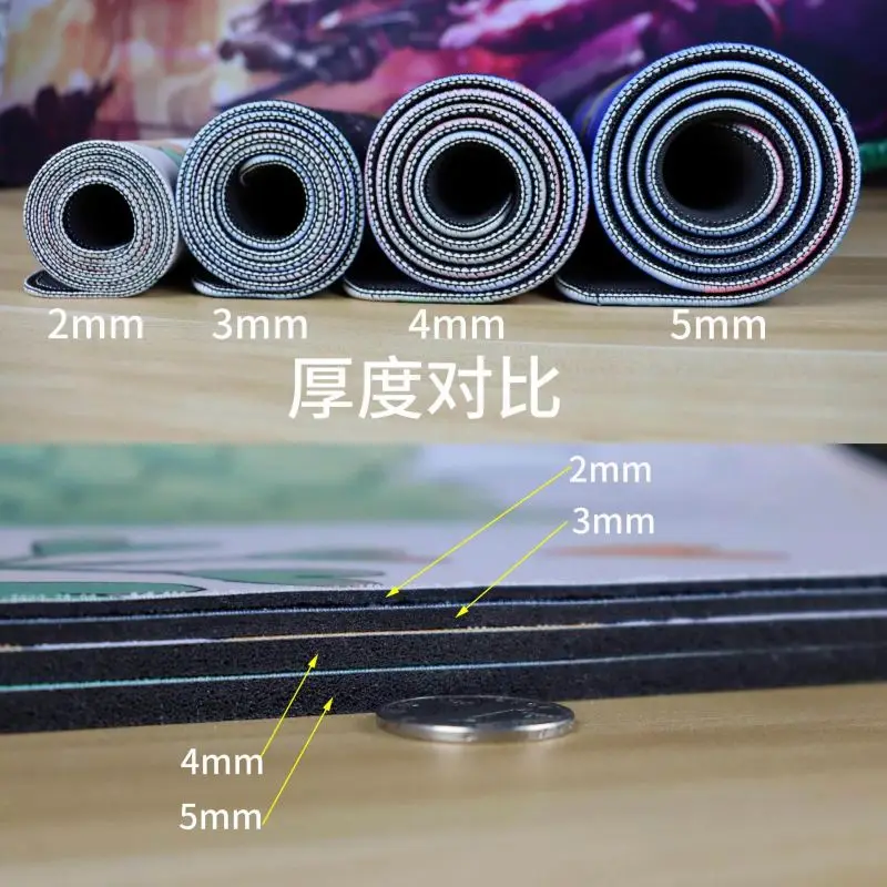 Custom color Cartoon 3d printed pads sexy girl breast mouse pad