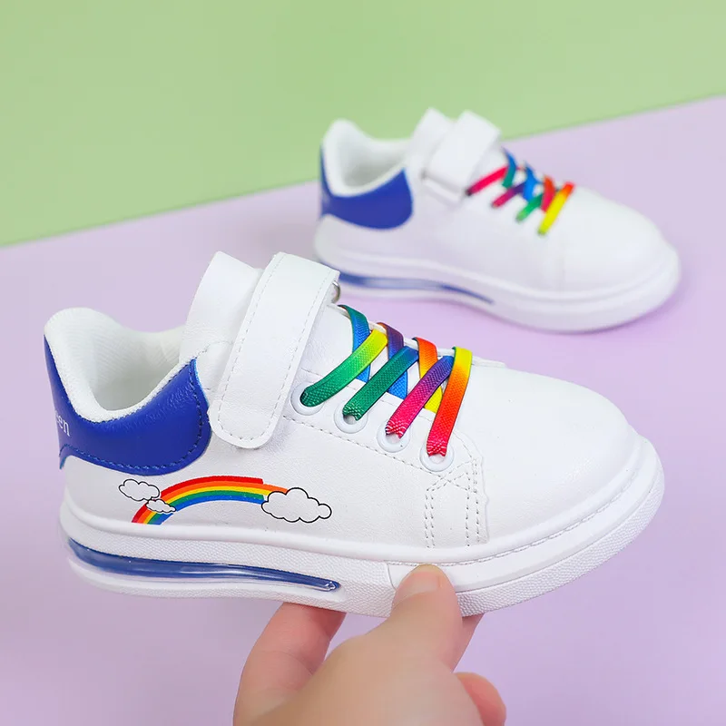 Children Shell Head Leisure Shoes Sneakers Girls Casual Boys Student Sports Shoes Trendy For Autumn Middle and Small Child