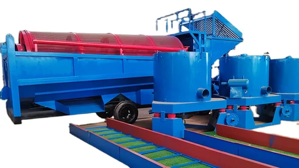 Hot Sale Gold Mining Trommel Screen Mining Equipment Gold Washing Plant Machine for Sale