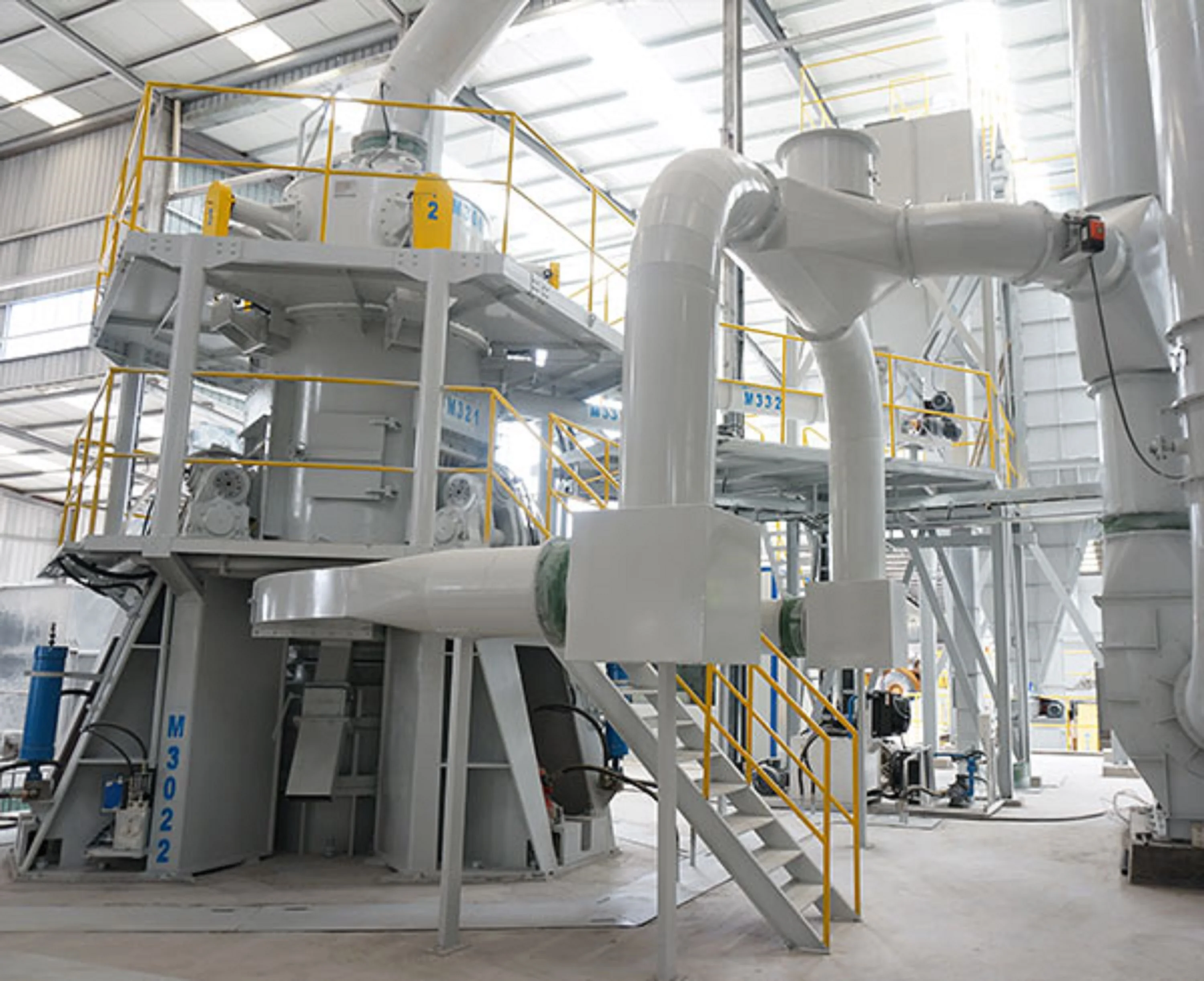 Ultra Fine Powder Clinker Limestone Bentonite Carbon Black Kaolin Vertical Mill Plant