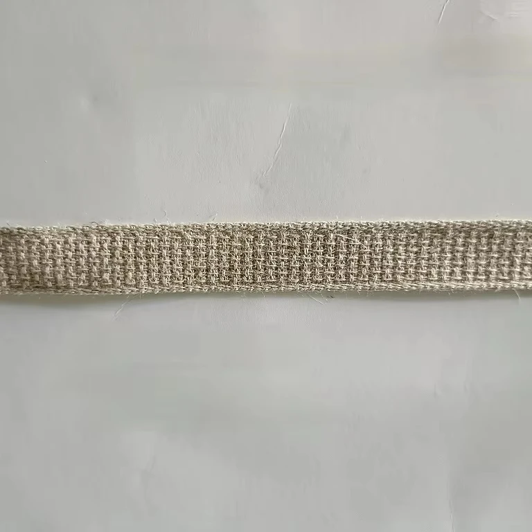 Quality Natural 5-60mm for shoes Factory Bulk 6mm Jute Sisal Natural Hemp Manila  braided hemp belt