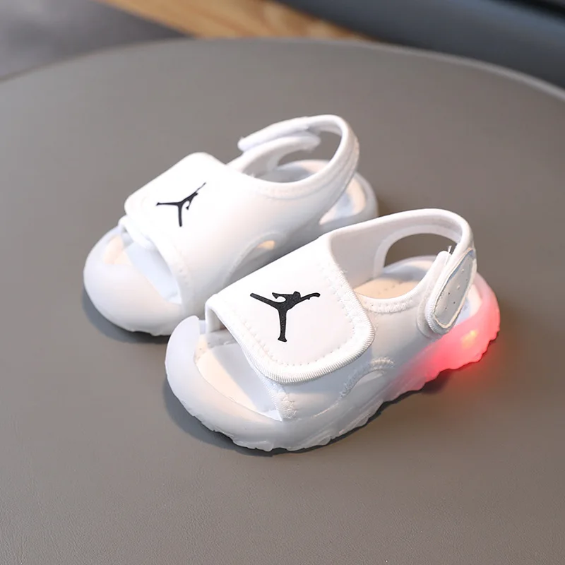 Baby Girl Kids Shoes Summer First Walkers Kids Beach Sandals Fashion Boys Sport Shoes Girls Sandals Sneakers