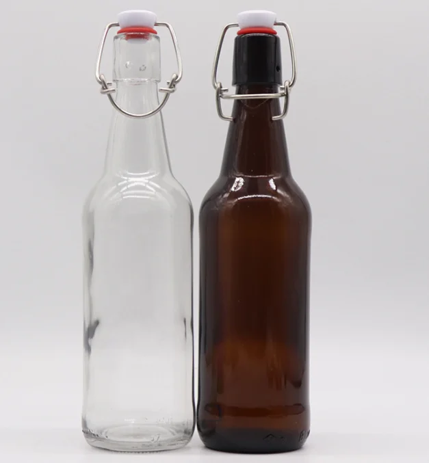 500ml champagne bottle 750 ml glass beer bottle green color glass bottle with deluxe packaging and cork