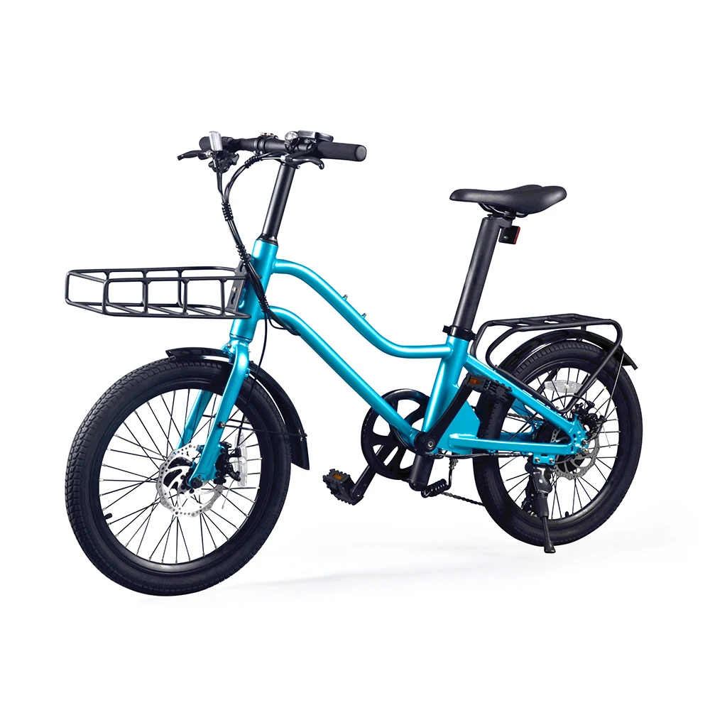 Hottech bike Berserk 36V 5.2Ah 6.4Ah electric bike 20 inch city electric bicycle 7.0Ah ebike for adult