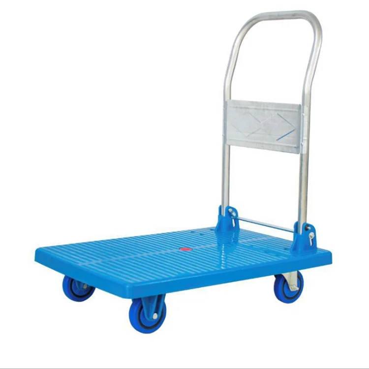 New Arrival Heavy Duty Foldable Platform Hand Truck Cart with Removable Wheels for Industrial Factory