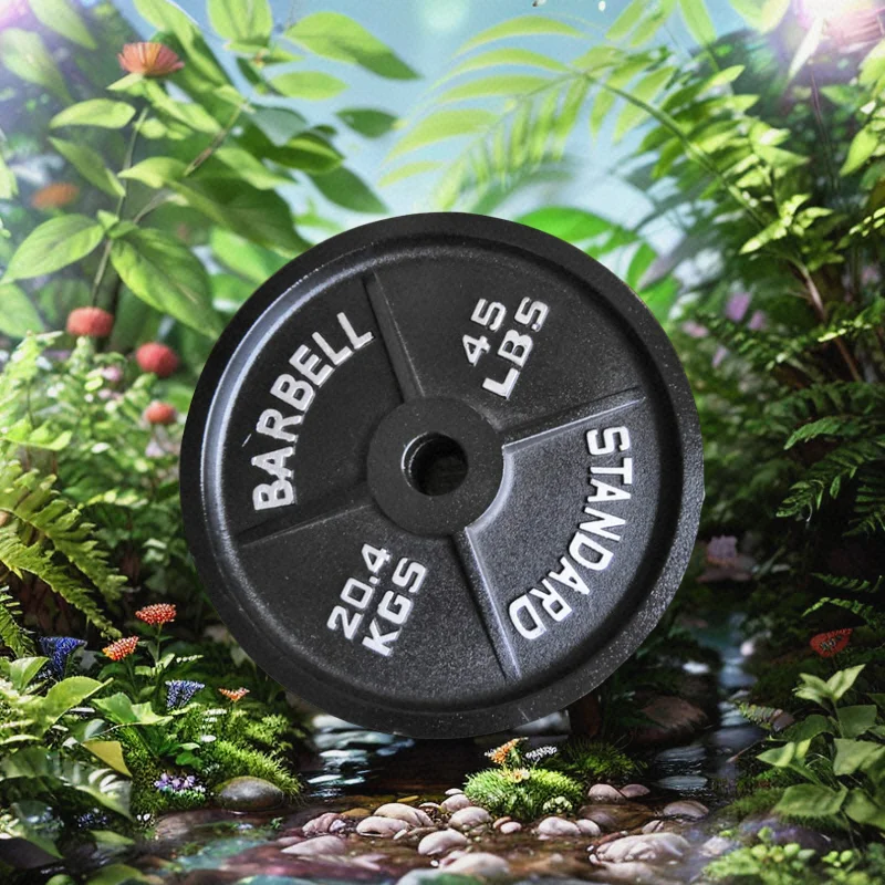 Hot Sale Custom Strength Training Supply 2.5-45lb barbell plates weight plates cast iron barbell sets free weights