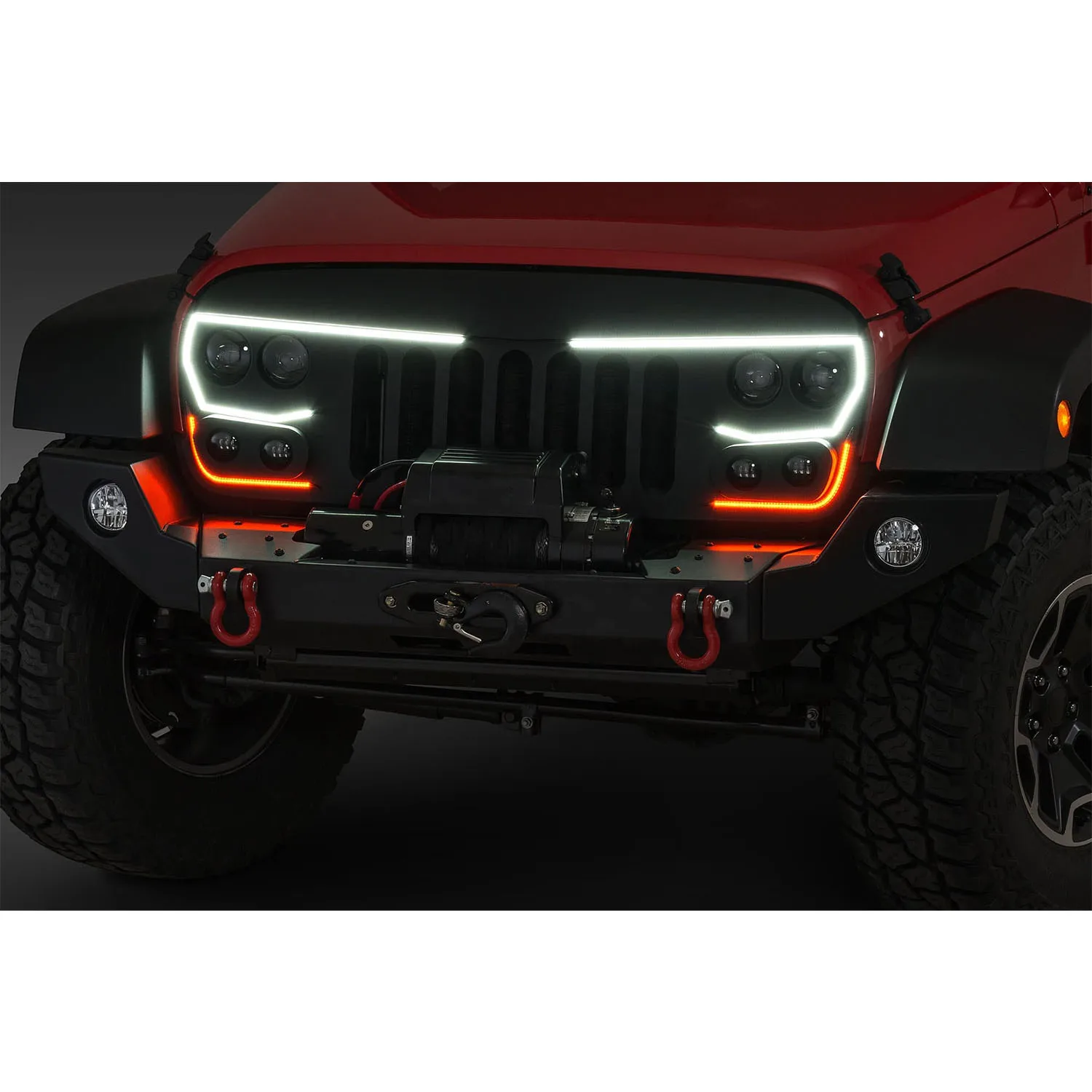 Светильник-решетка для Jeep Wrangler JK 2007-2018