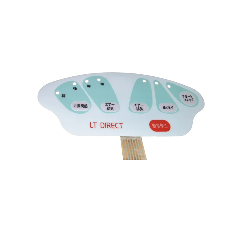 Customized Keypad button material membrane keypad switch