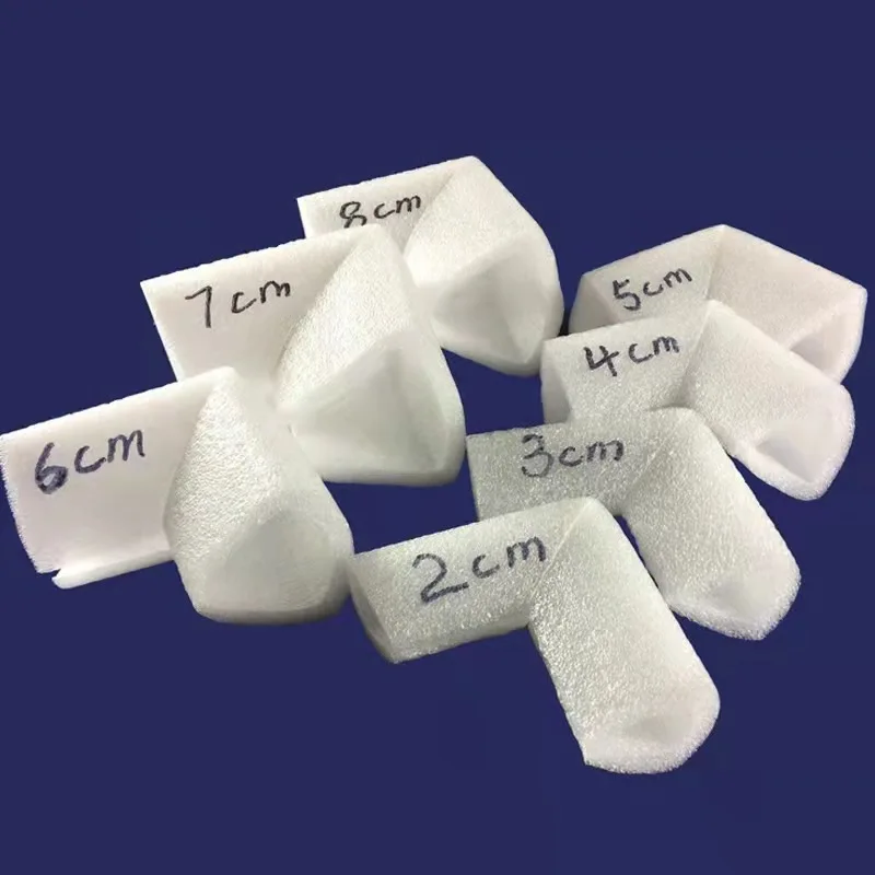 Custom Packaging Furniture Edge Anti-collision U Shape L Right Angle EPE Foam Corner Protector