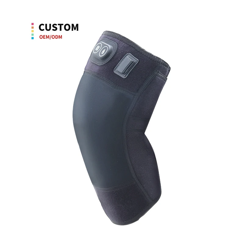 Electric Wireless Portable Vibrating heated Knee Brace Wrap Physiotherapy Thermal Leg Knee massager For relaxation
