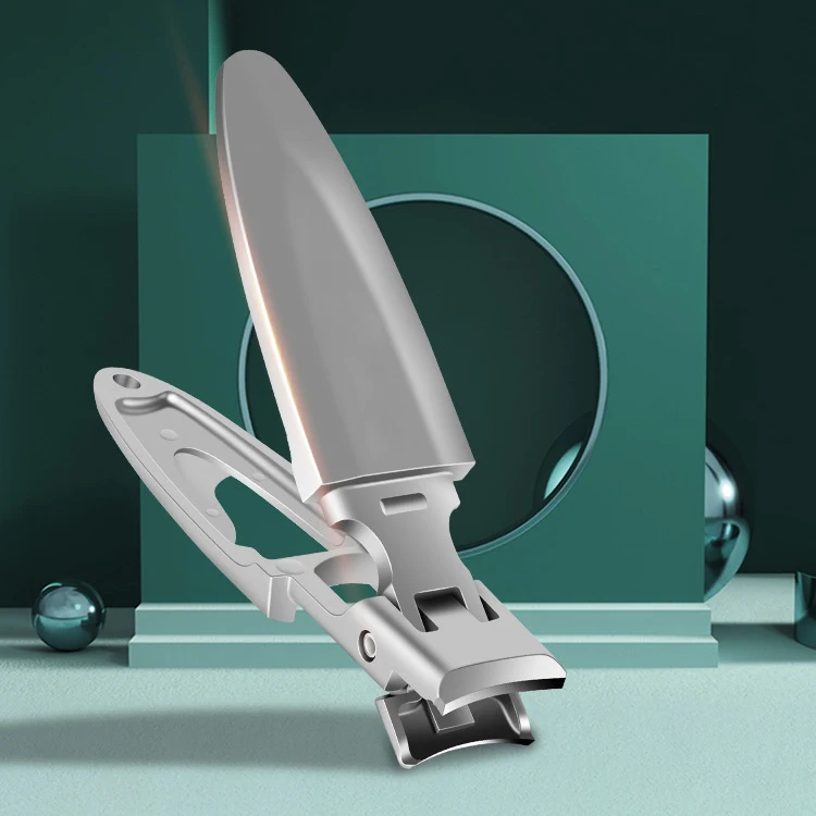 2 in 1 custom key chain logo nail clippers kit set