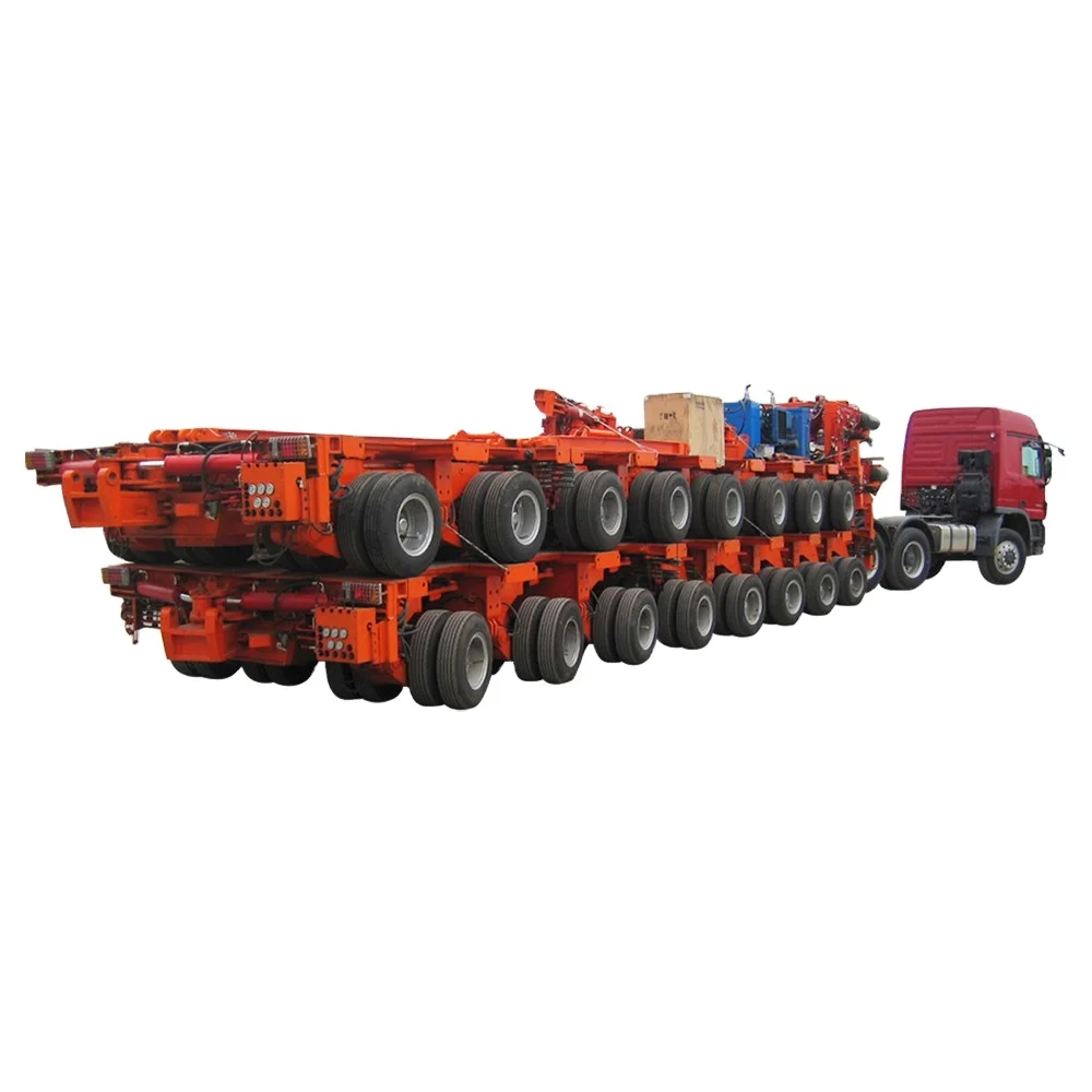 Goldhofer type 9 hydraulic axles modular trailer / multi-axles semi trailer