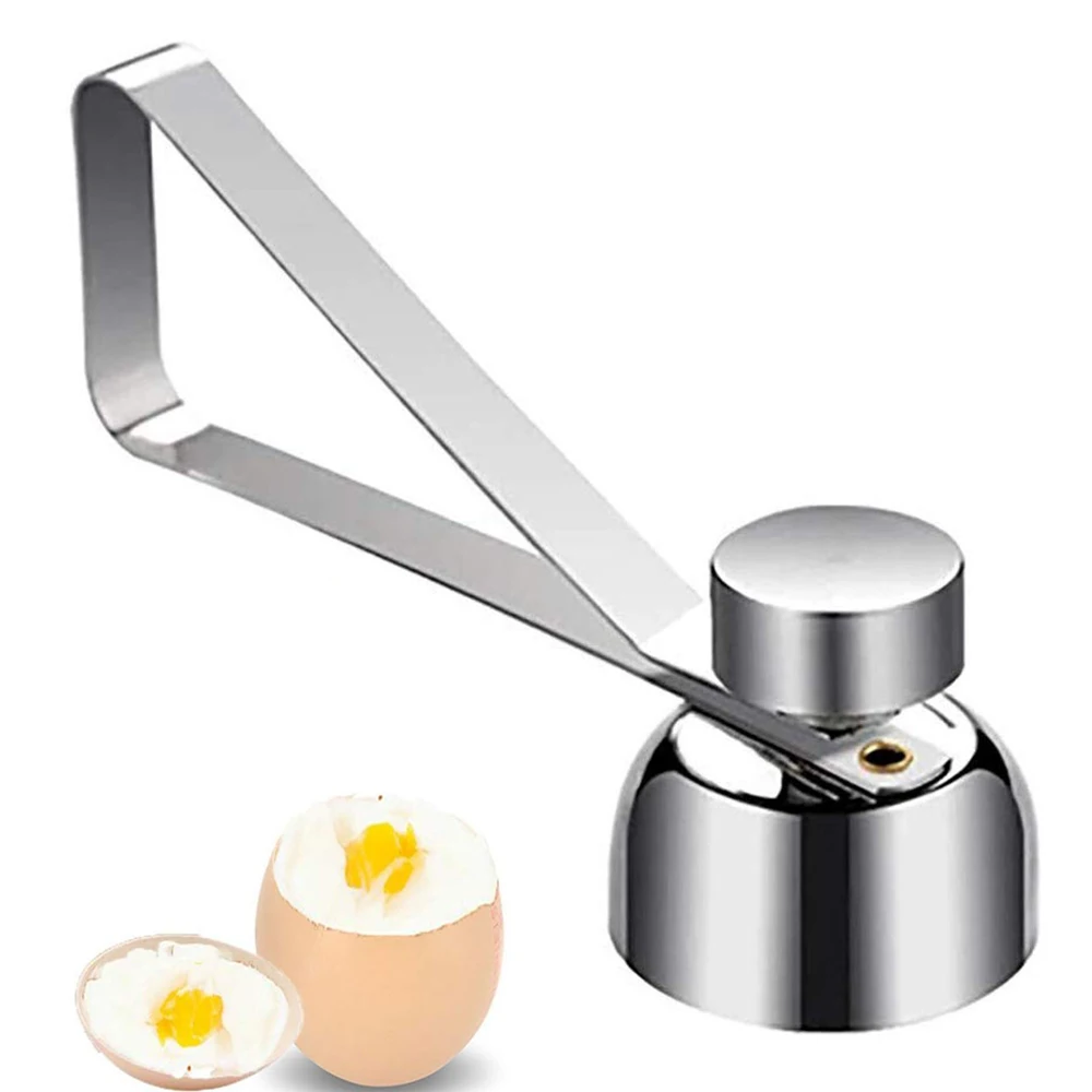 Amazon Best Seller Home KitchenAccessories Creative Eggs Shell Cracker Breaker Cutter 304 Stainless Steel Egg Opener