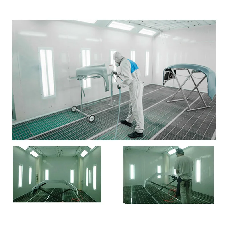 Garage Equipment Spray Booth Car Painting Camera Spraying Baking Oven Paint Cabin Downdraft Paint Booths Price