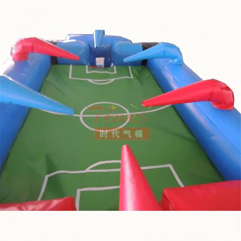 Commercial Face-Off Inflatable Air Hose Hockey Table Soccer Game For Sale