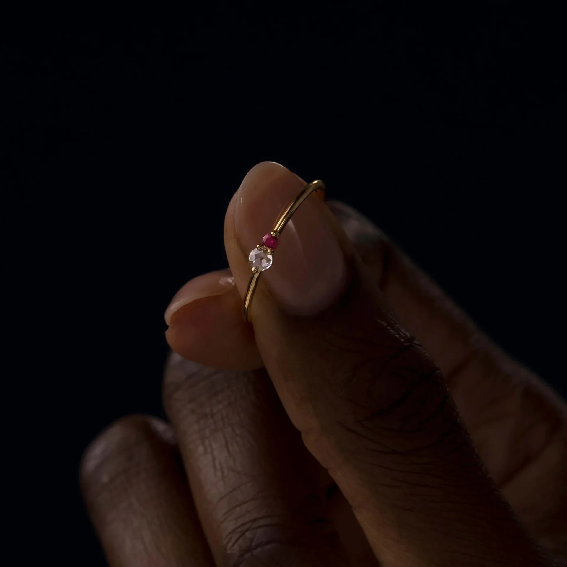 Original 925 Sterling Silver Jewelry Bulk Diamond Birthstone Stacking Ring For Girl