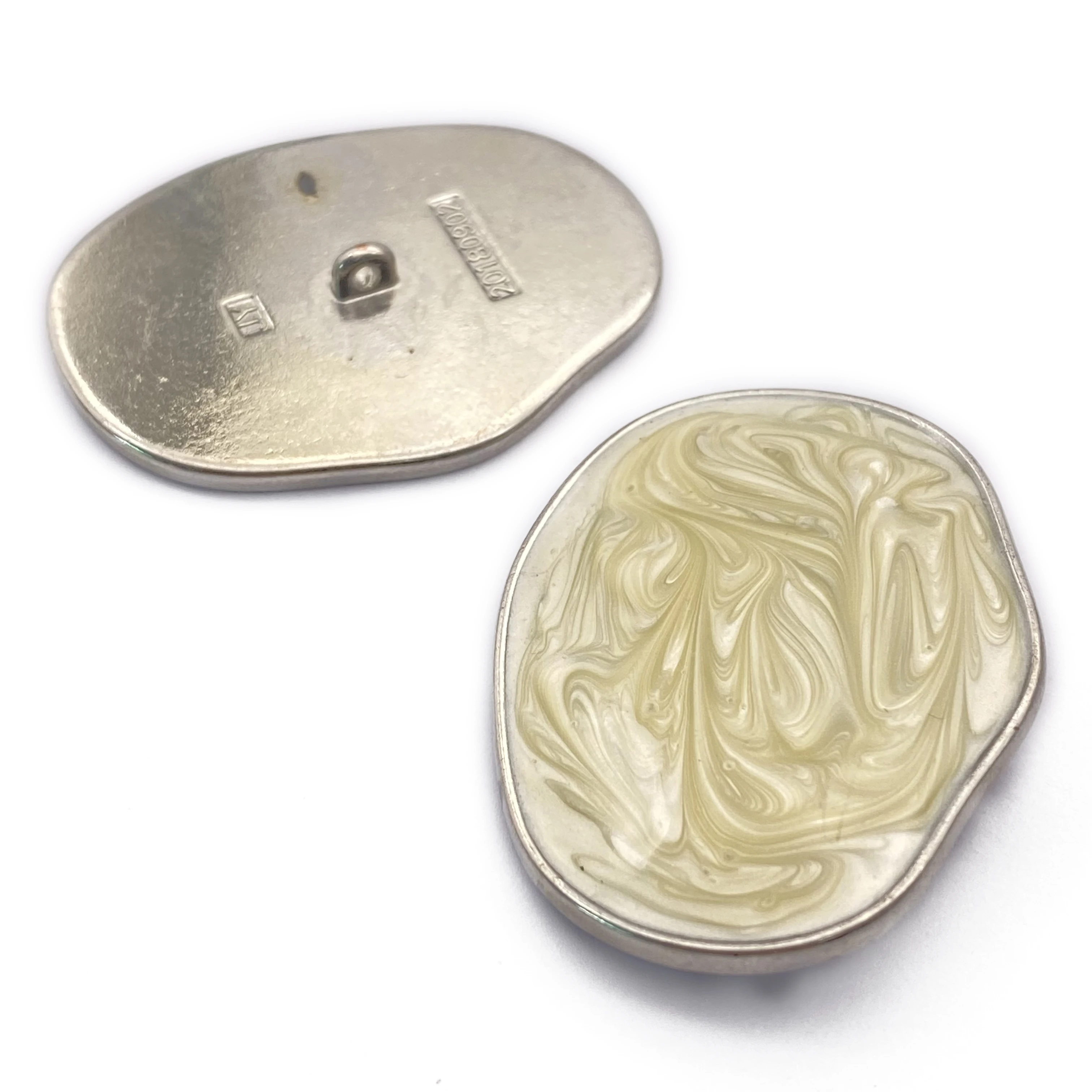 New fashion Design Coat sewing buttons Special-shaped button enamel shank buttons for garment clothing