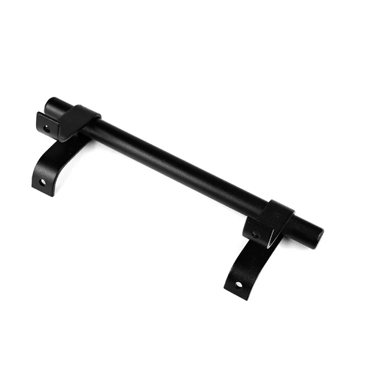 High Standard Black Barn Door Handle Odm Oem Carbon Steel Door Lever Handle