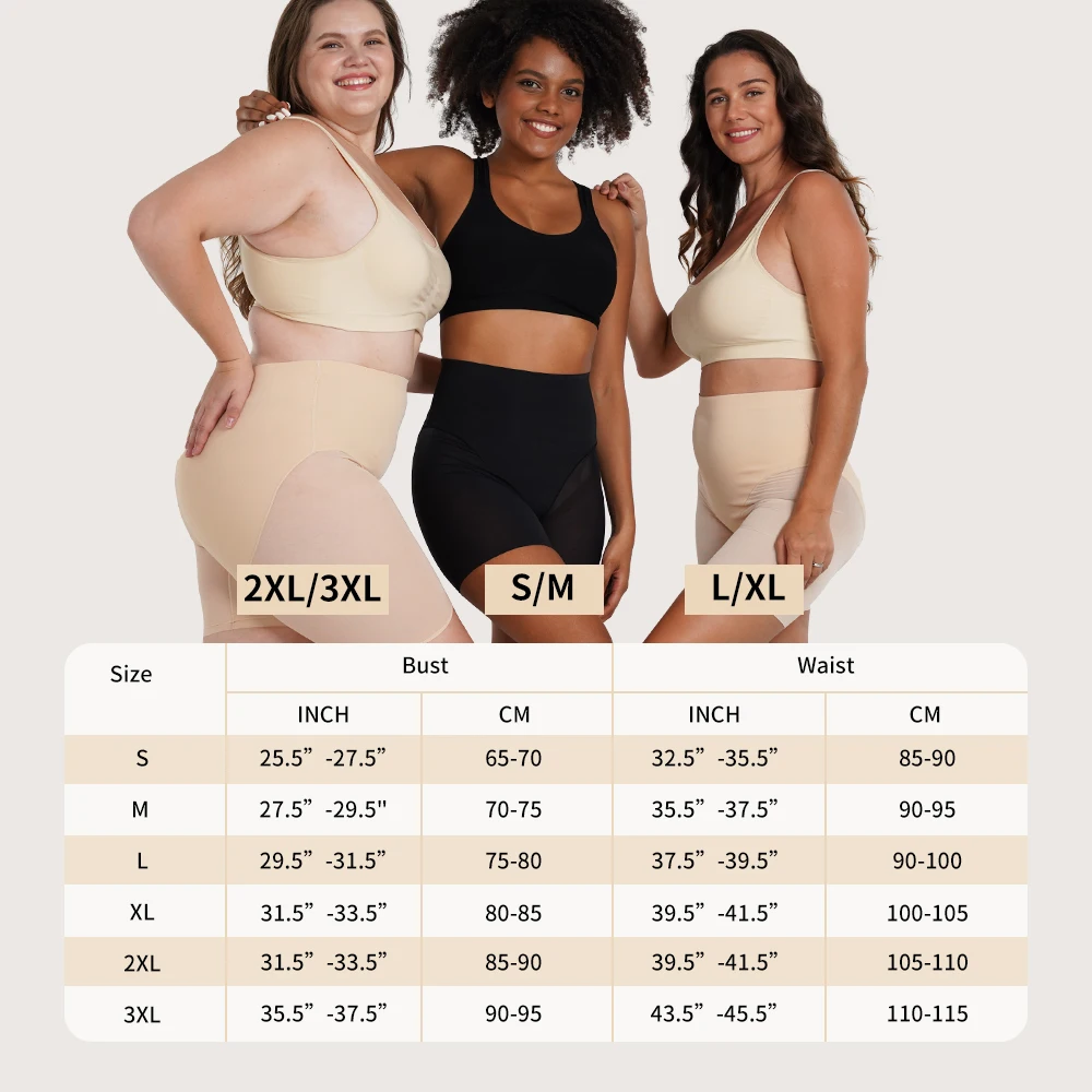 S-SHAPER Daily Wear Mesh Shape Shorts Perfect Extremely Breathable Quick Dry Shapewear Seamless fit Shape Panties For Women