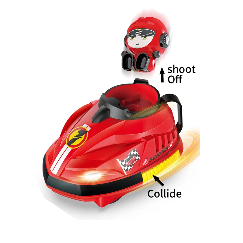 2024 New Style High-Quality 2.4G Remote Control Car 2 in 1 Parent-Child Battle Bumper for Kids