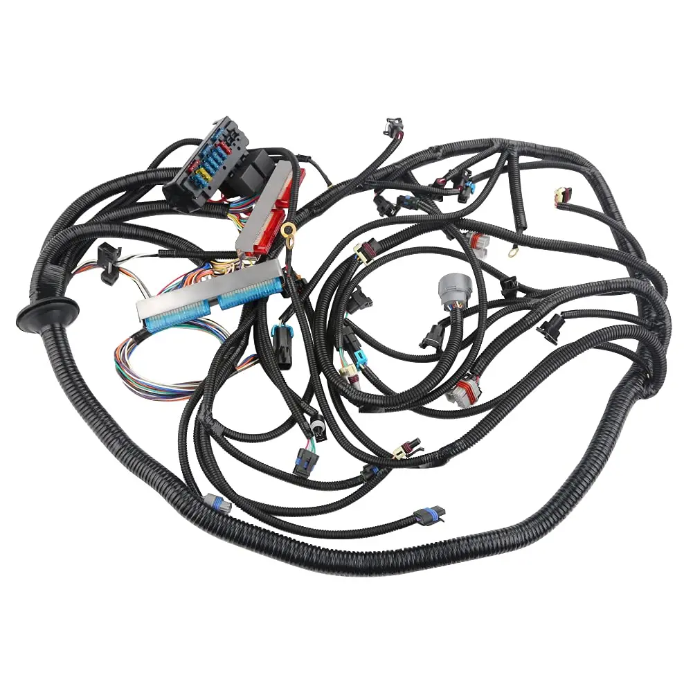 4L60E Standalone Wiring Harness compatible with LS DBC Engine complete wiring harness 1999-2006 Vortec engines throttle body