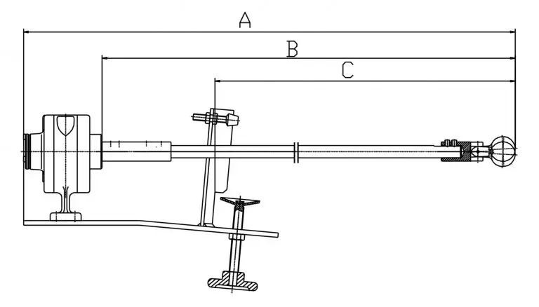 ADM124 Pneumatic Agitator, Stirrer Air Mixer for Liquid Mixing for Food, Pharmaceutical, Chemical Industry