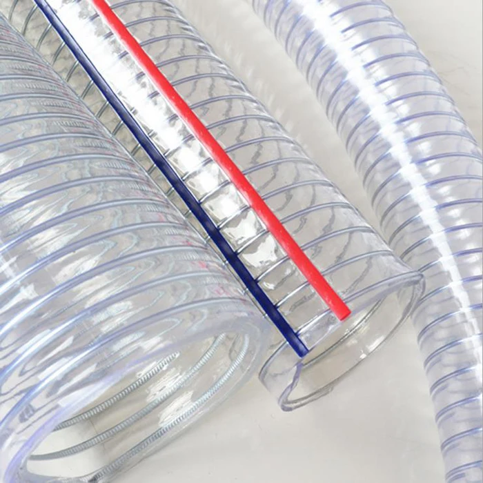 Large Diameter PVC Flexible Vacuum Hose High Pressure Soft Suction Cleaner Dust Hose