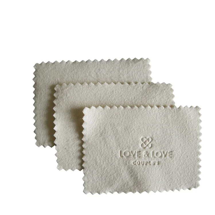 anti-tarnish jewelry cleaning towel silver polishing cloth