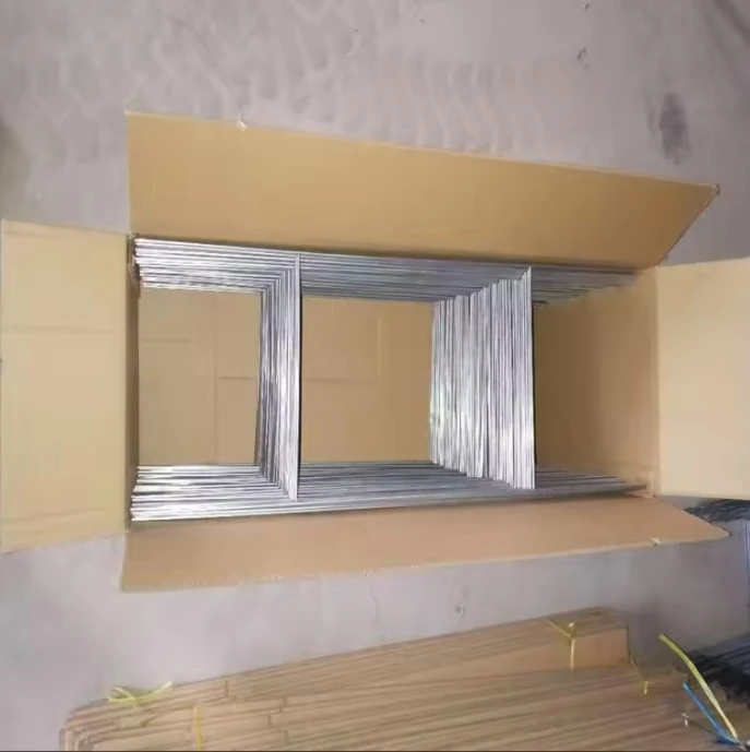 Hot Selling Metal Wire Hoop Plant Support H Stake Wire Farmes Sign Stakes