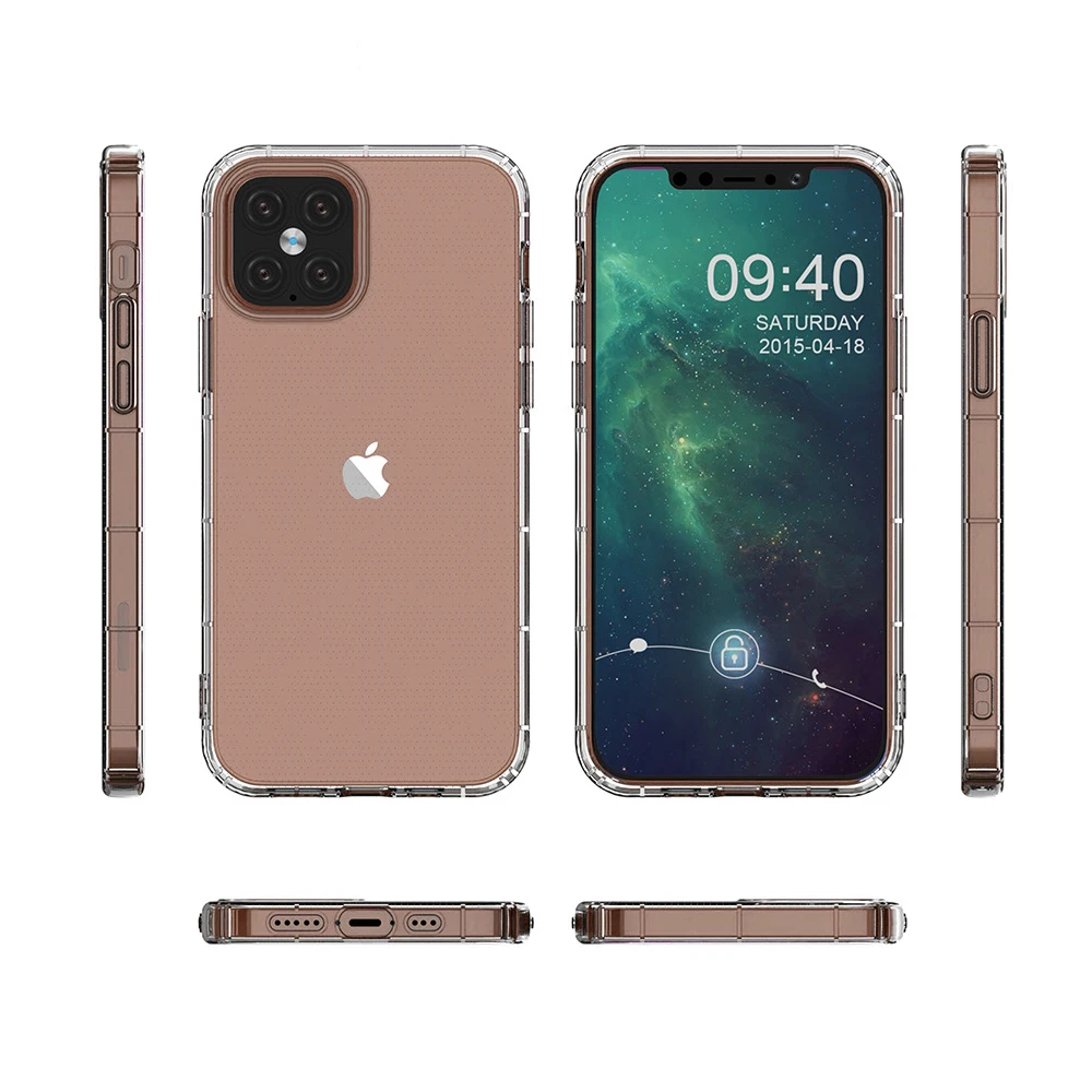 Transparent Mobile Phone Case Gel TPU Case Cover for iPhone 13 8 Plus 7 6 5 XR 12 14 15 Pro Max Clear Case Silicon Transparent