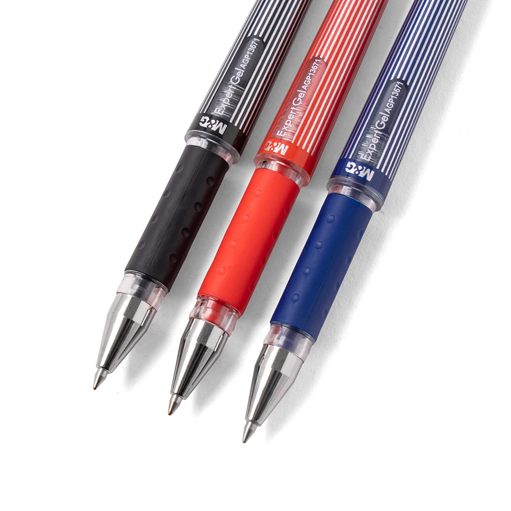 1mm Office Stationery Business Black Color Ink Signature Oil Gel Pen