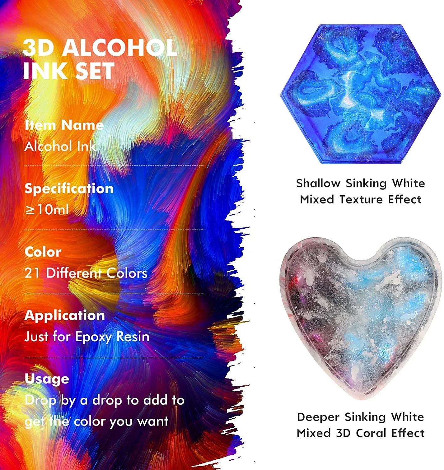  DIY Color Dyeing with Bottle Alcohol Ink for