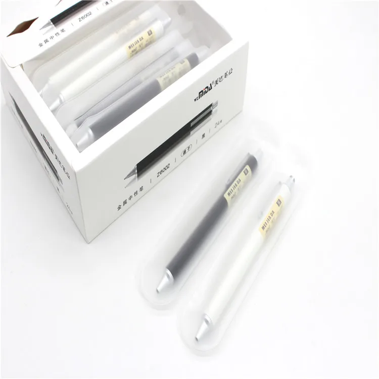 
High Quality Simple Design Metal Pen Clip Metal Erasable Gel Pen 