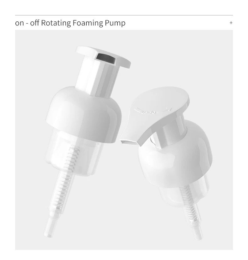 300ML Mini Travel Size Foaming Soap Pump Dispenser Face Wash Plastic Foamer Bottles