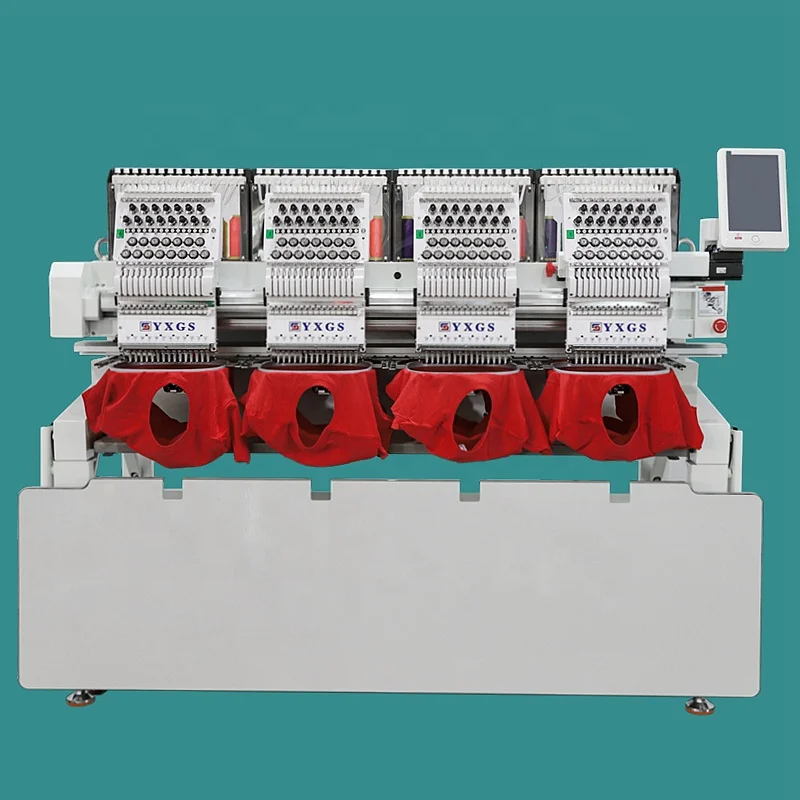 Коммерческая вышивальная машина с 4 головками