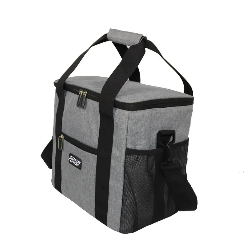 Polyester cooler bag Eco Friendly thermostat outdoors Picnic Insulated Thermal Lunch polyester Lunch cooler bag
