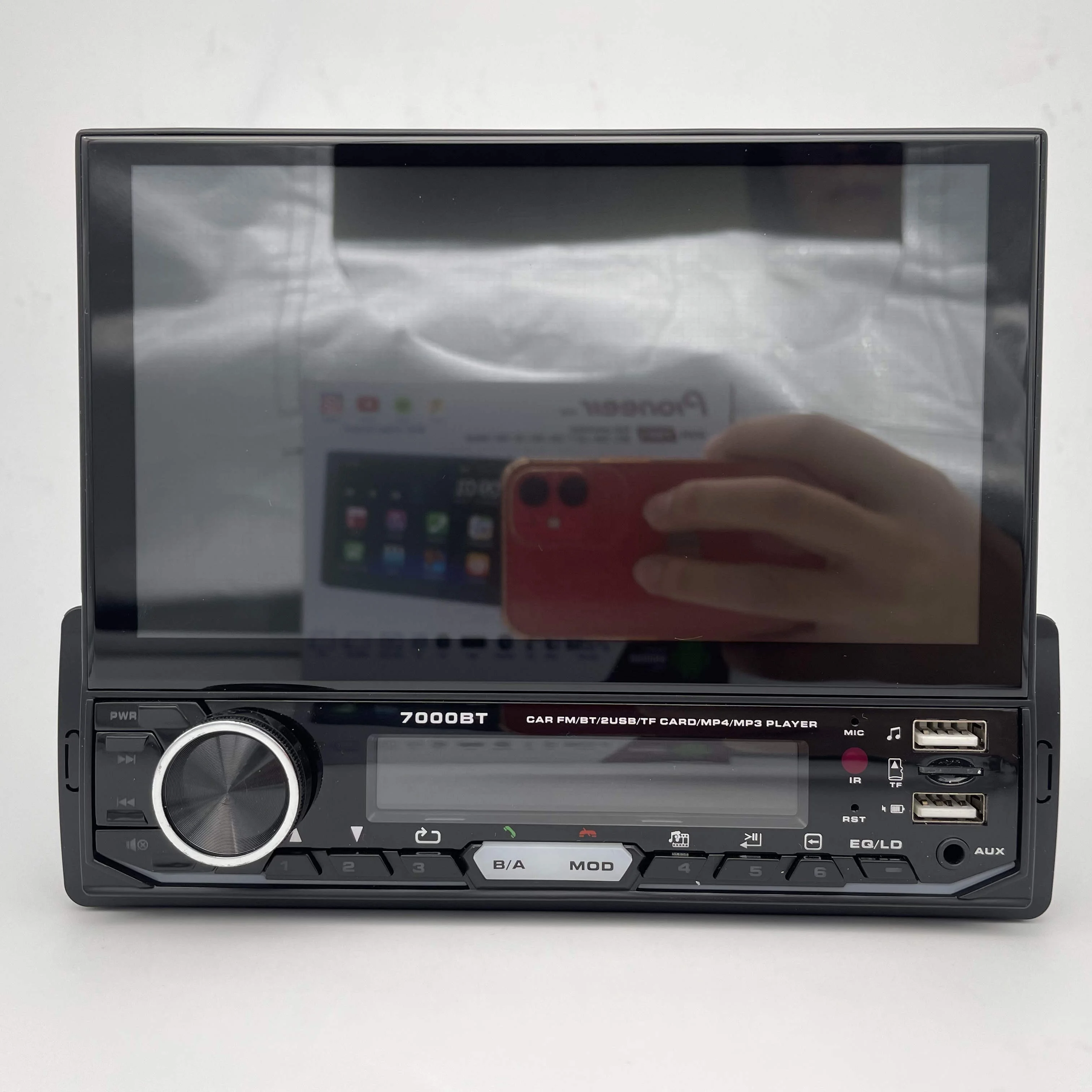 Autoradio Stereo 1 Din Player Car Radio Universal Stereo Auto Bluetooth Con Display Iphone Touch Screen with Bluetooth Car Radio