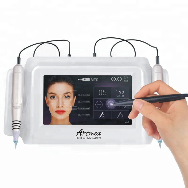 10 Speed Permanent Makeup Tattoo Machine Artmex v8 Makeup Machine for Eyebrow Lip Beauty