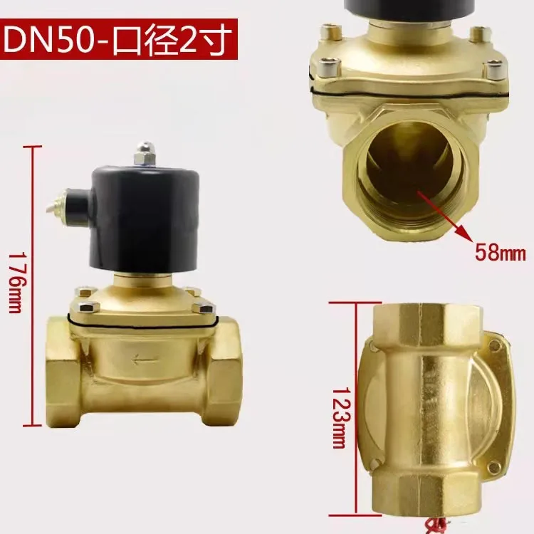 Fusan горячая Распродажа DC 12V 1/2 - 1 дюймовые 0 1-1 МПа латунные электромагнитные клапаны с подачей пара