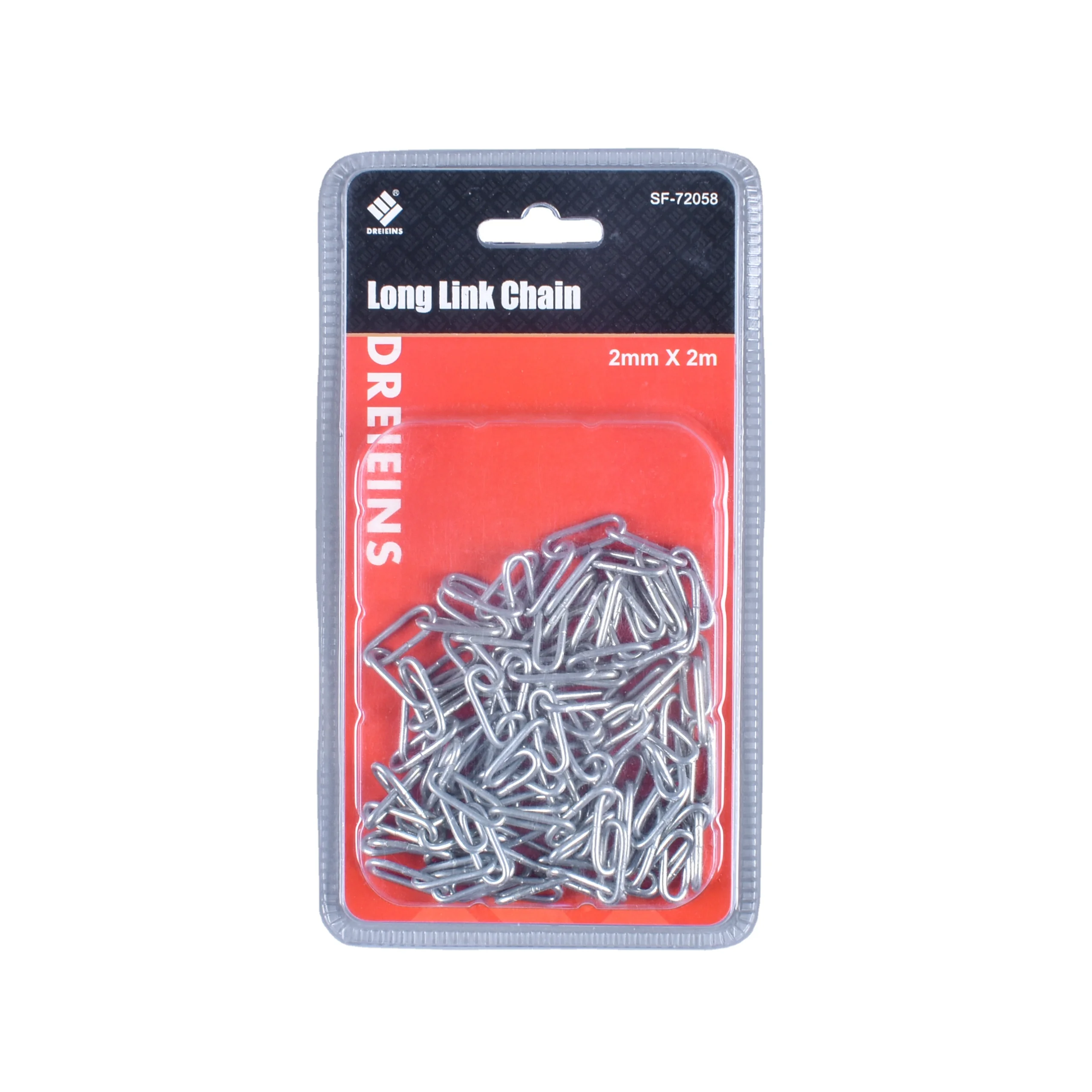 Shanfeng 2 мм * 2 м высокопрочная оцинкованная подъемная Длинная цепочка