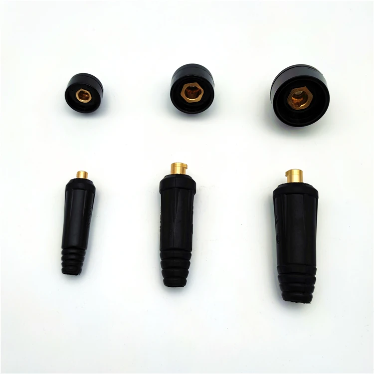 10-25 Dinse Male Female Cable Connector Welder Quick Fitting Socket Plug Welding Tool