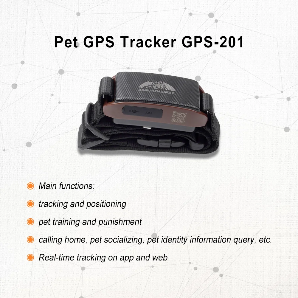 GPS-трекер для собак поставщик цена OEM Противоугонный водонепроницаемый локатор портативный ошейник устройство слежения за домашними животными беспроводной поисковик домашних животных