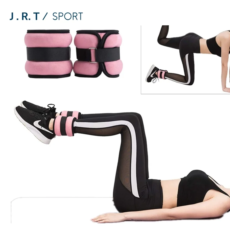 Sports Training Fitness Wrist Adjustable Sand Gym Straps Black Ankle Weights Ankle Weights Black