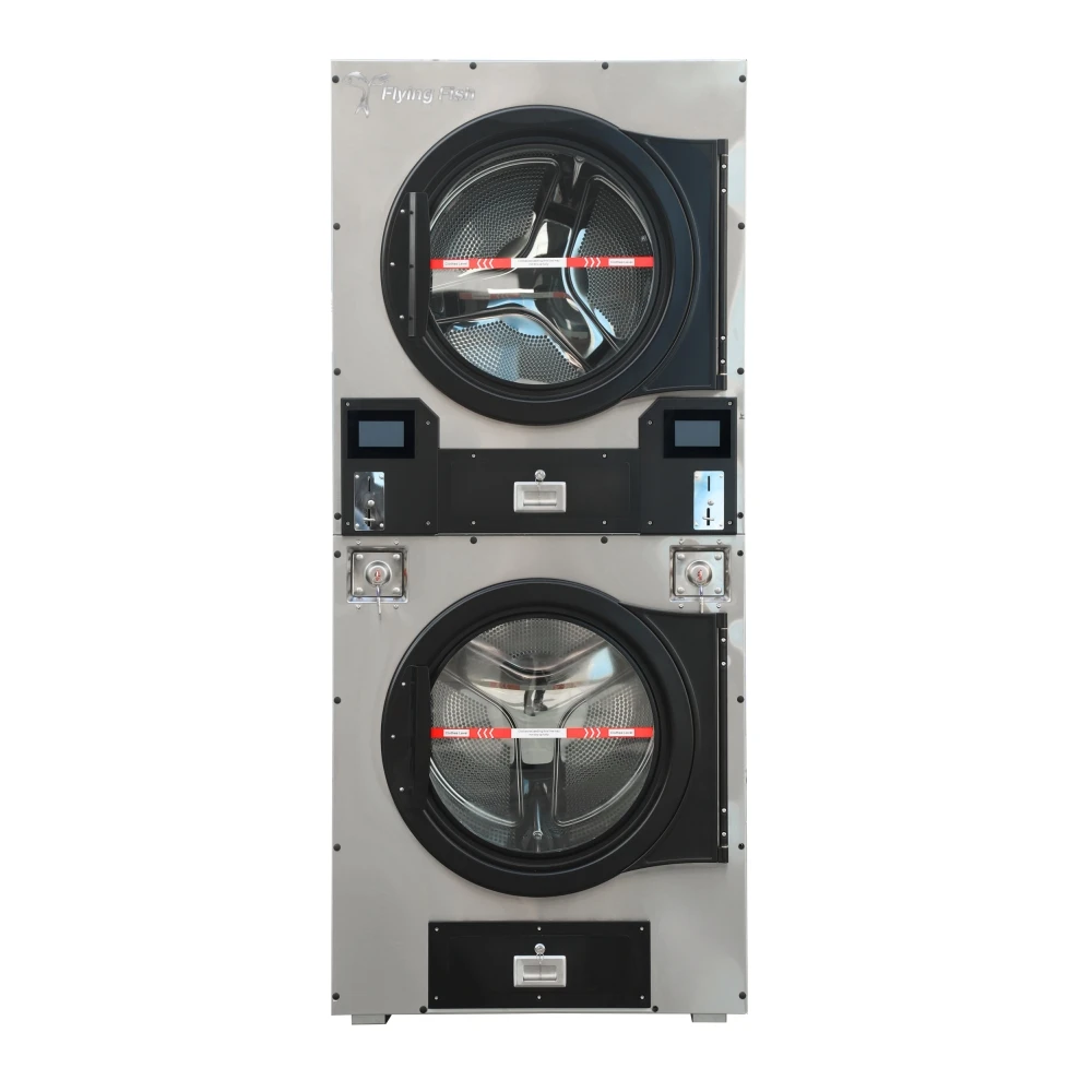 Commercial Self Service Laundromat Coin Laundry Washing Machine and Dryer Equipment Price for Starting a Business