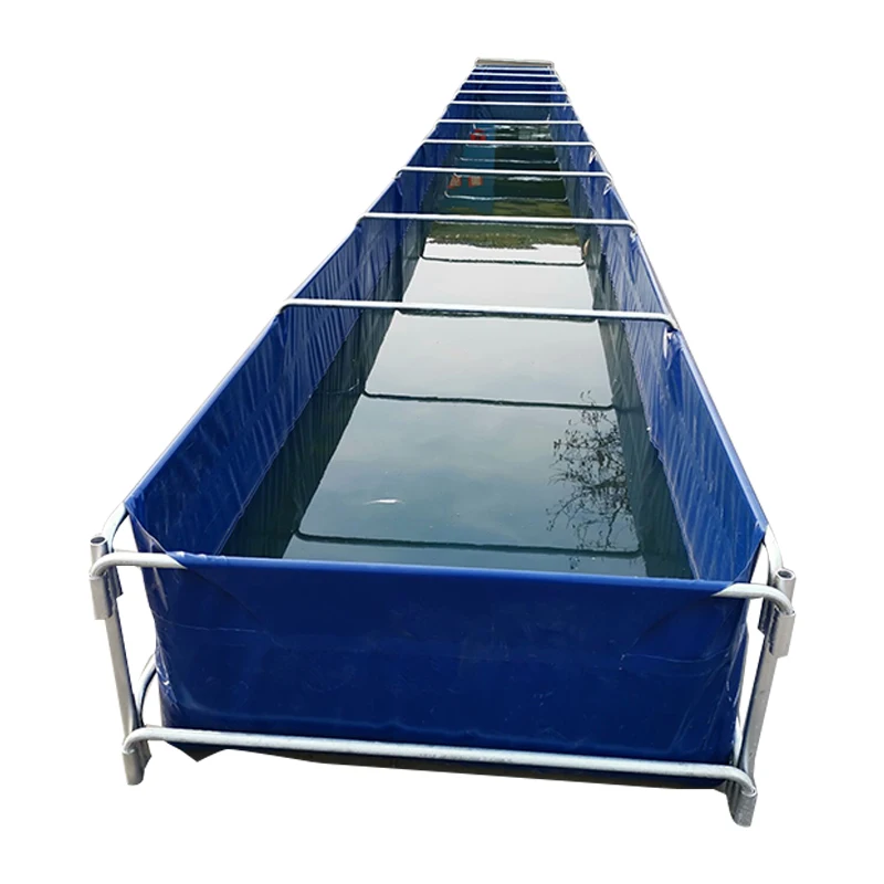 Movable Plastic Mipatex Biofloc Fish Tank Industry Sale Farming Pond for Carp Breeding Collapsible Fish Tank